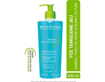 Bioderma Sebium Foaming Gel 500 Ml