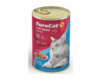 Eurocat Somonlu Yetişkin 415 gr Kedi Maması