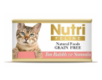 Nutri Feline Tahılsız Ton Balıklı Somonlu 85 gr Kedi Maması