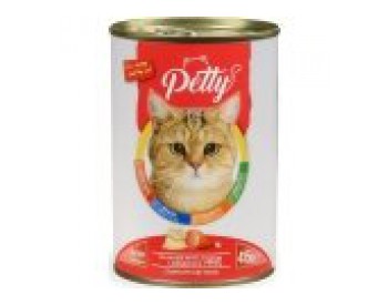 Petty Kuzu Etli 415 gr Kedi Maması