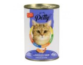 Petty Somon Karidesli 415 gr Kedi Maması